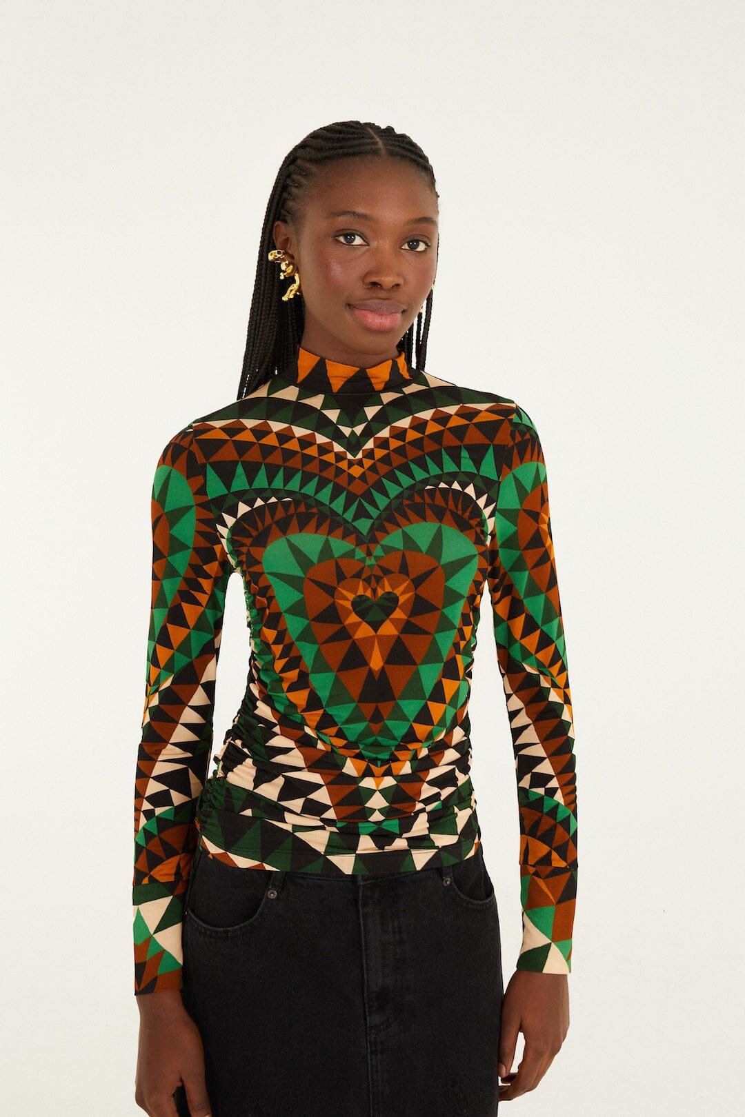 Farm Rio Heart Deco Jersey