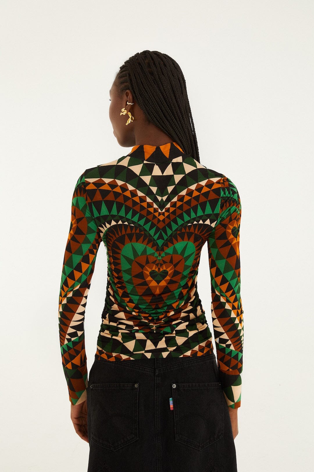 Farm Rio Heart Deco Jersey