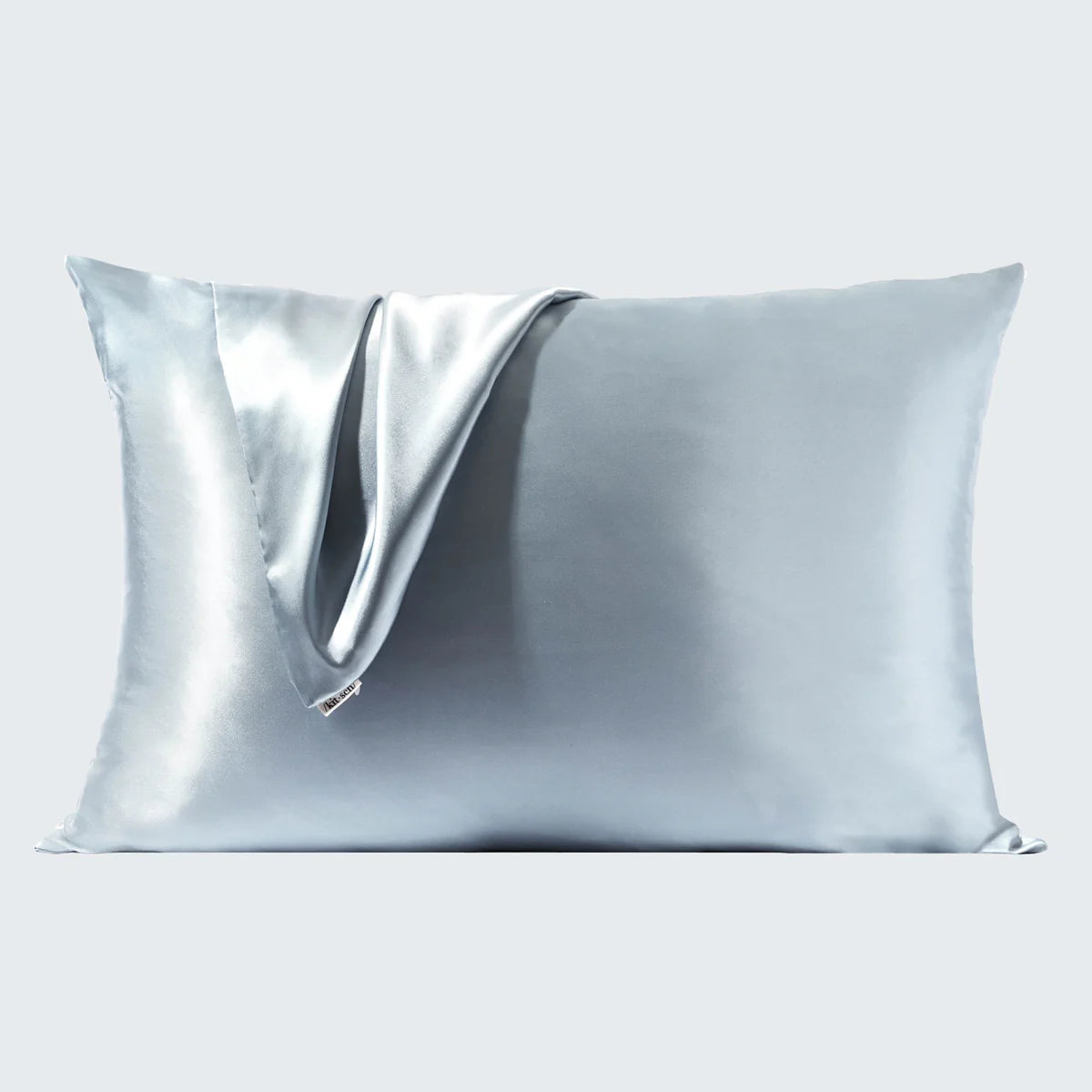 Kitsch: Satin Pillowcase Haze Blue
