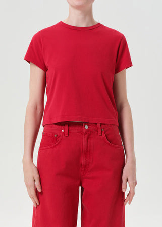 Agolde Adine Shrunken Tee