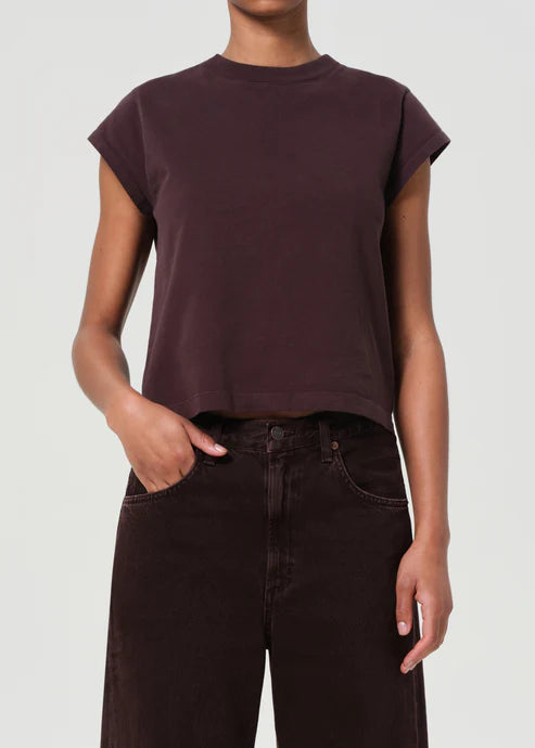 Agolde: Bryce Cap Sleeve Tee