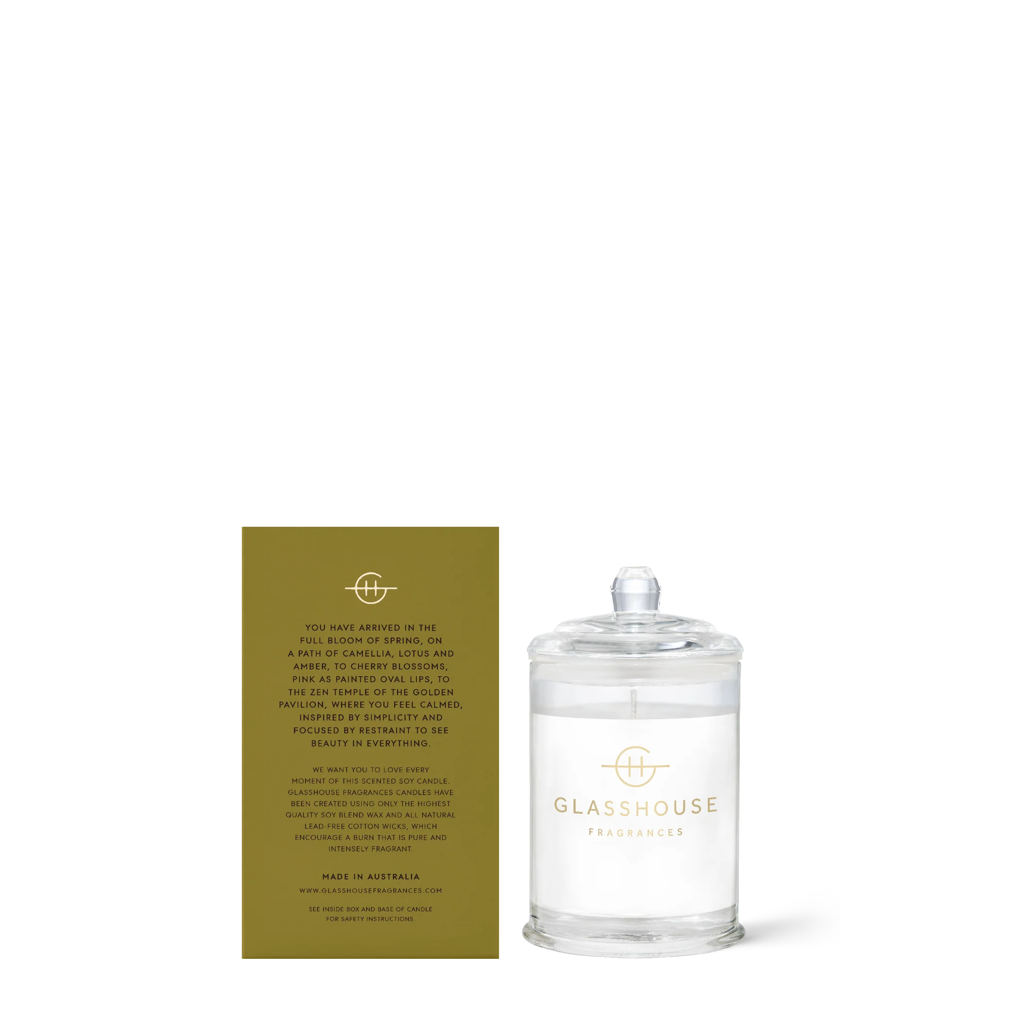 Glasshouse: 2.1oz Candle