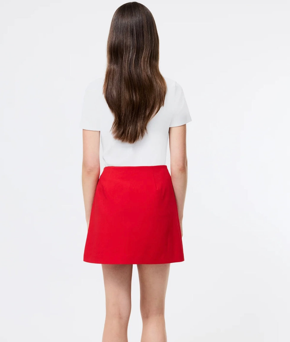 French Connection Azra Double Breasted Mini Skirt