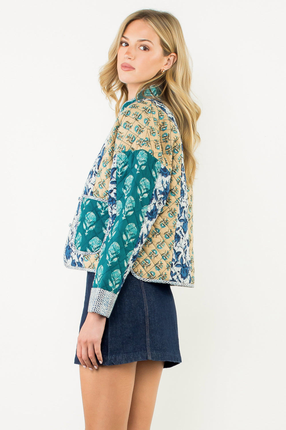 THML Patchwork Quilted Jacket