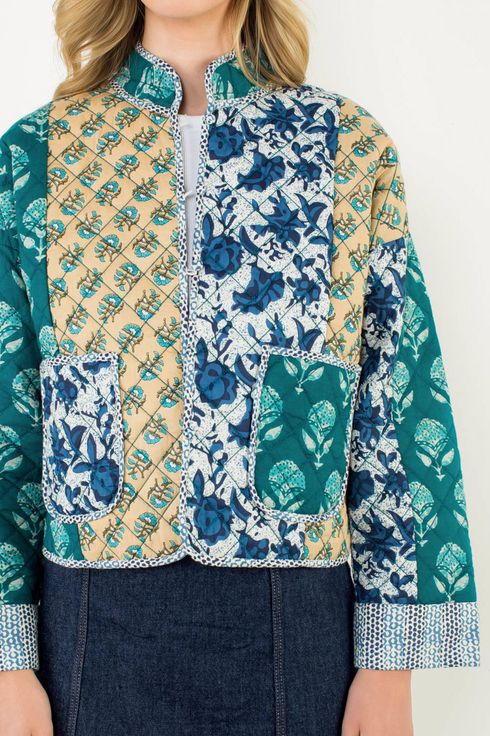 THML Patchwork Quilted Jacket