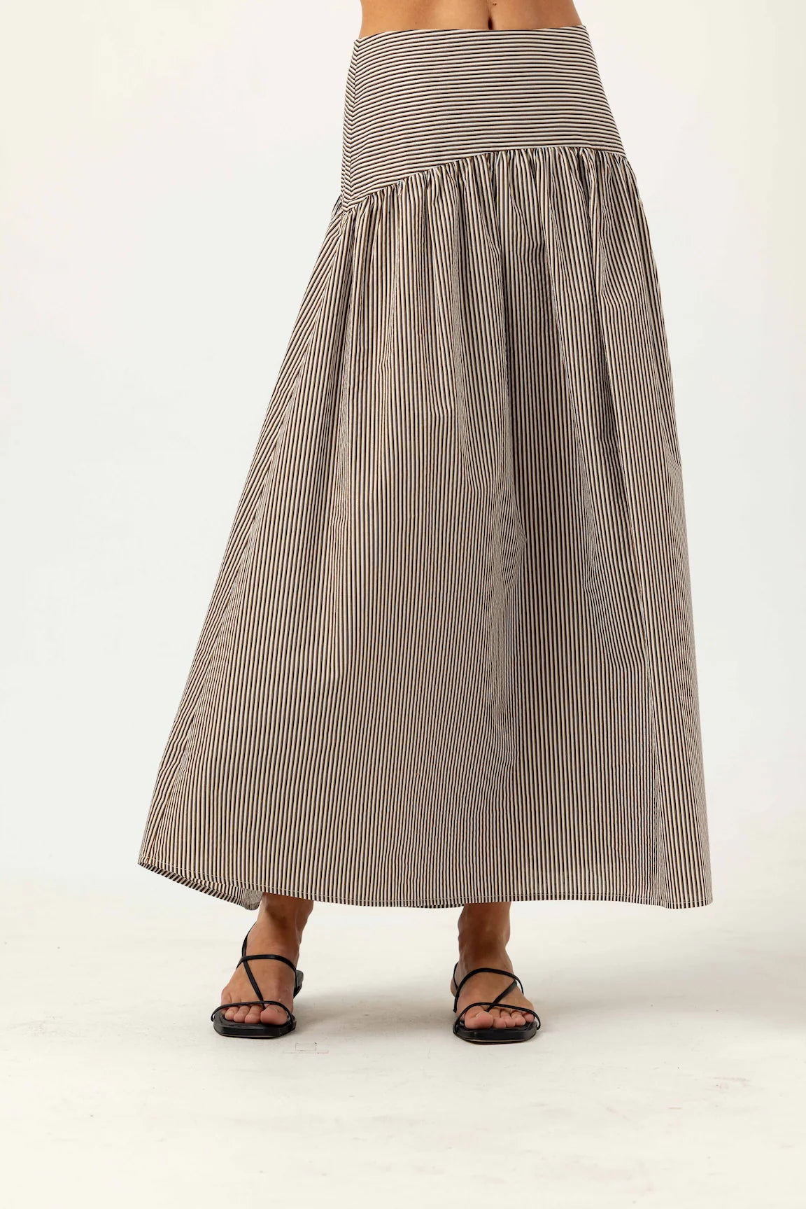 Sundays Stripe Celeste Skirt