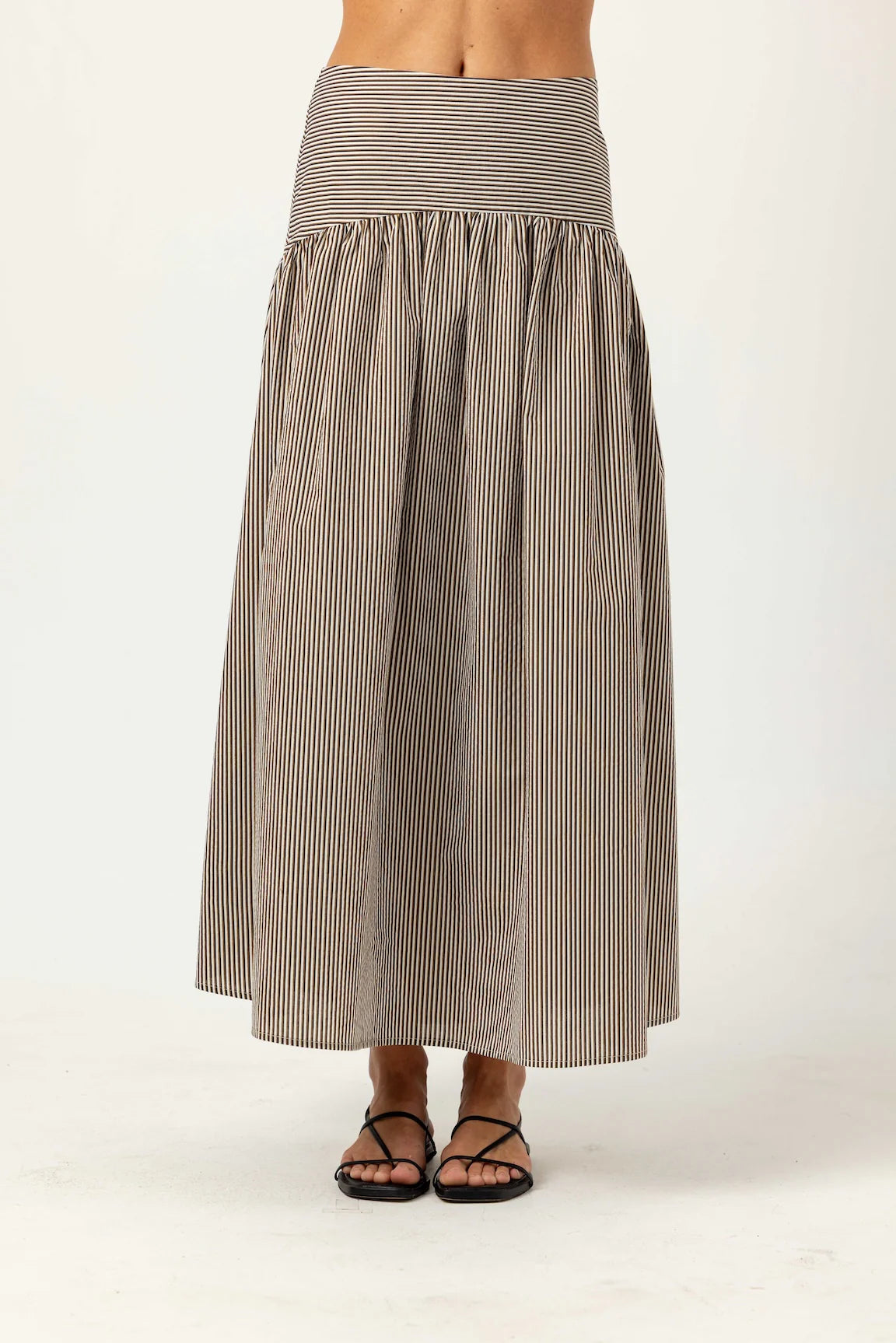 Sundays Stripe Celeste Skirt