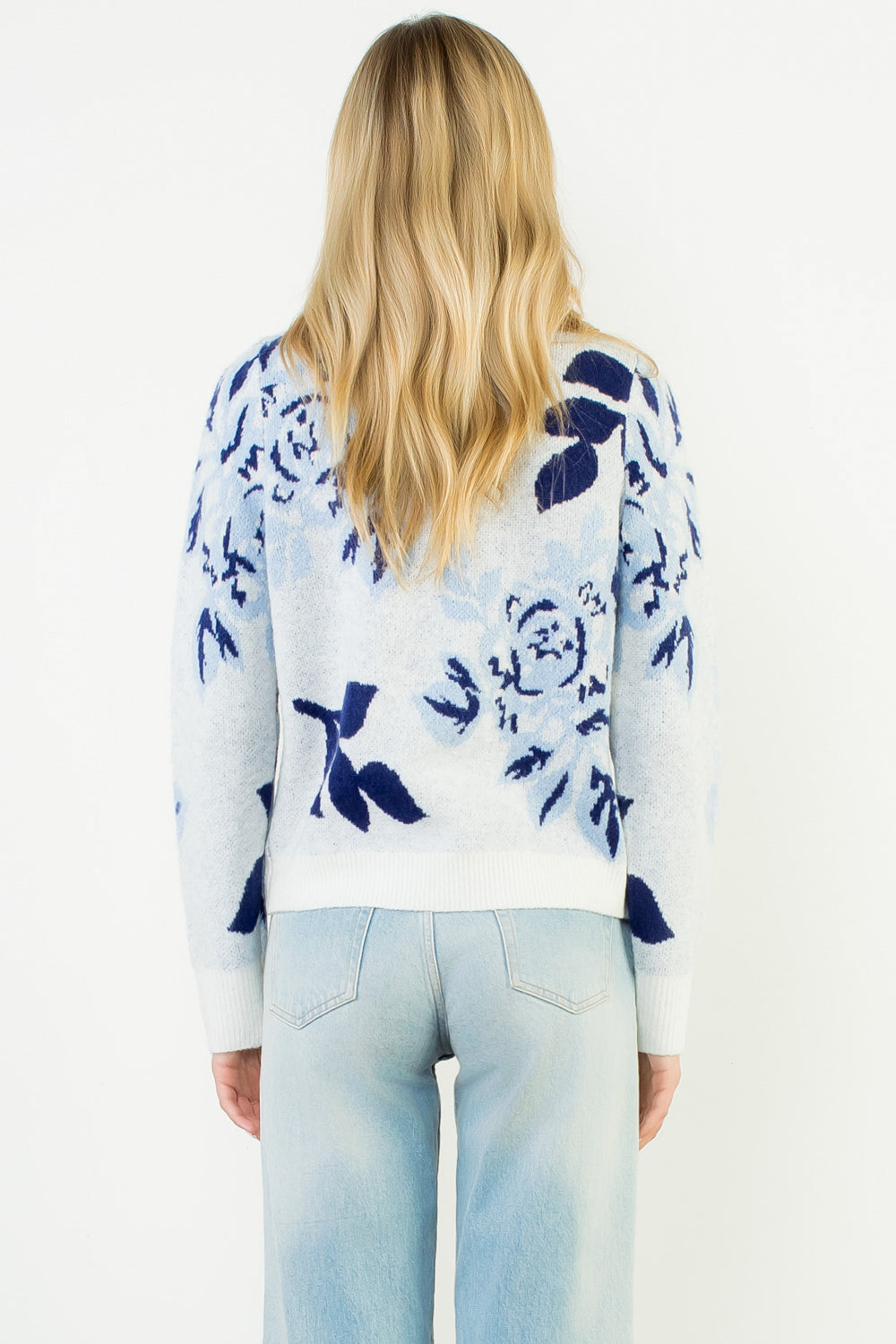 THML Floral Pattern Sweater