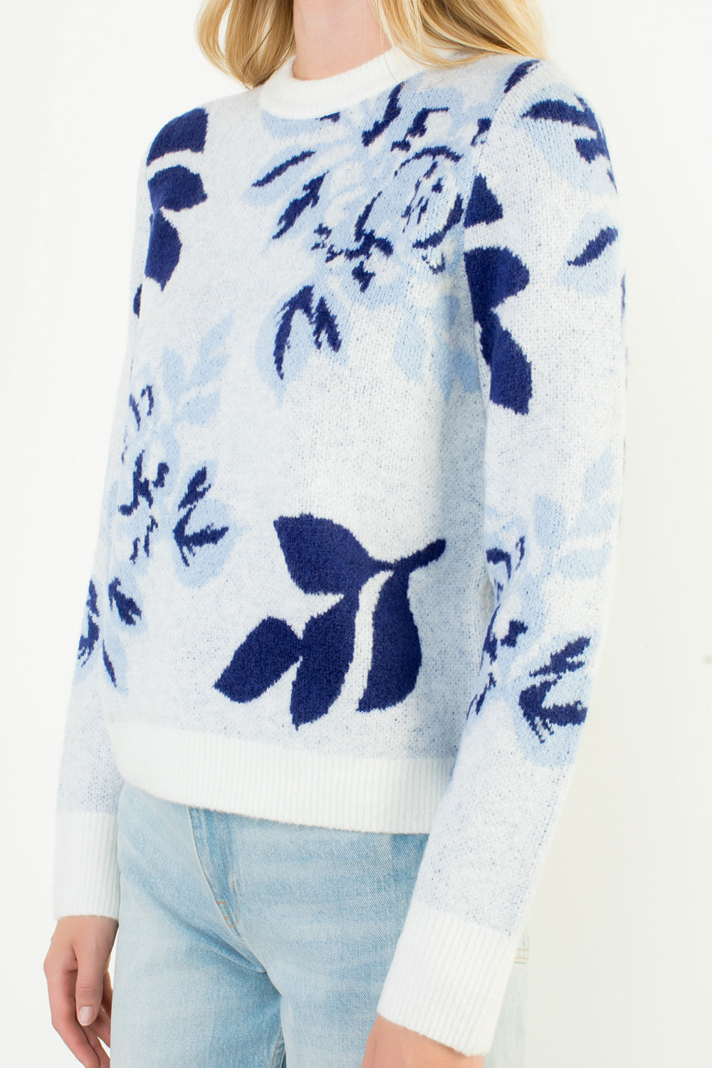 THML Floral Pattern Sweater