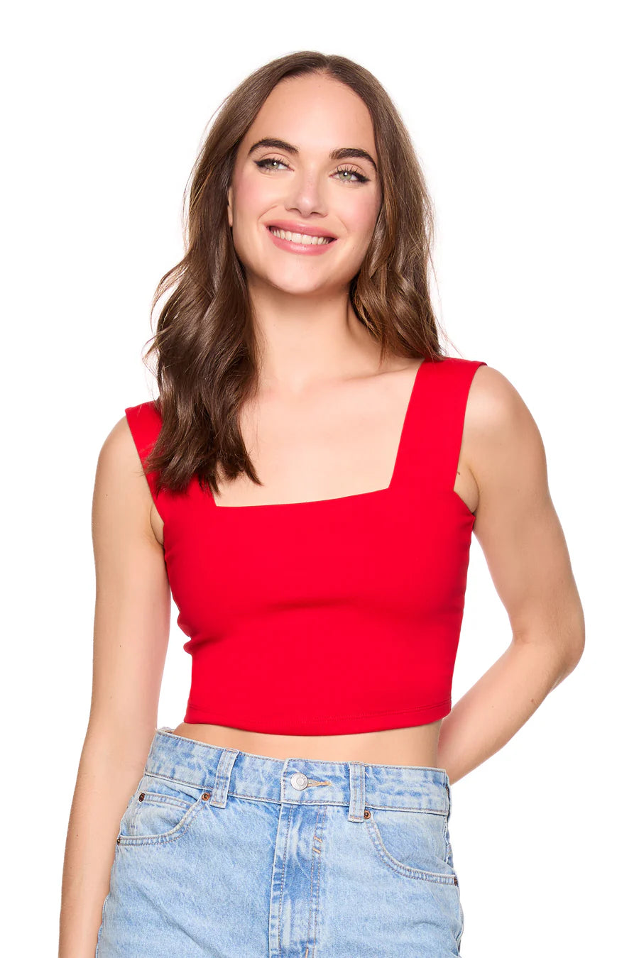 Susana Monaco Wide Strap Top