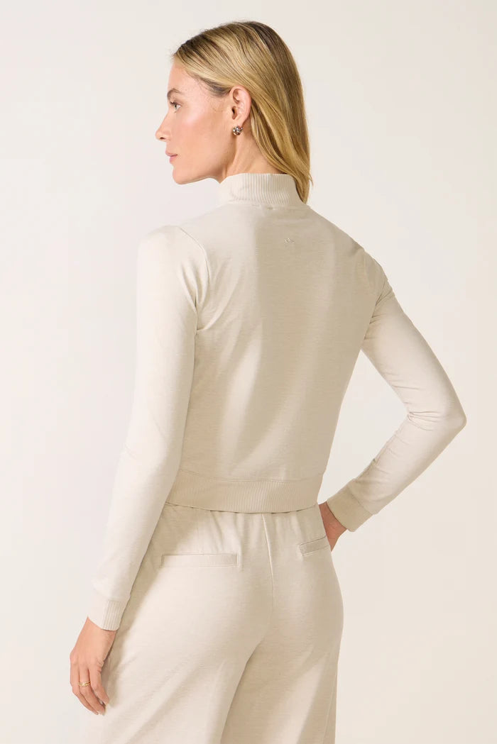 Varley Rufus Crop Zip Through