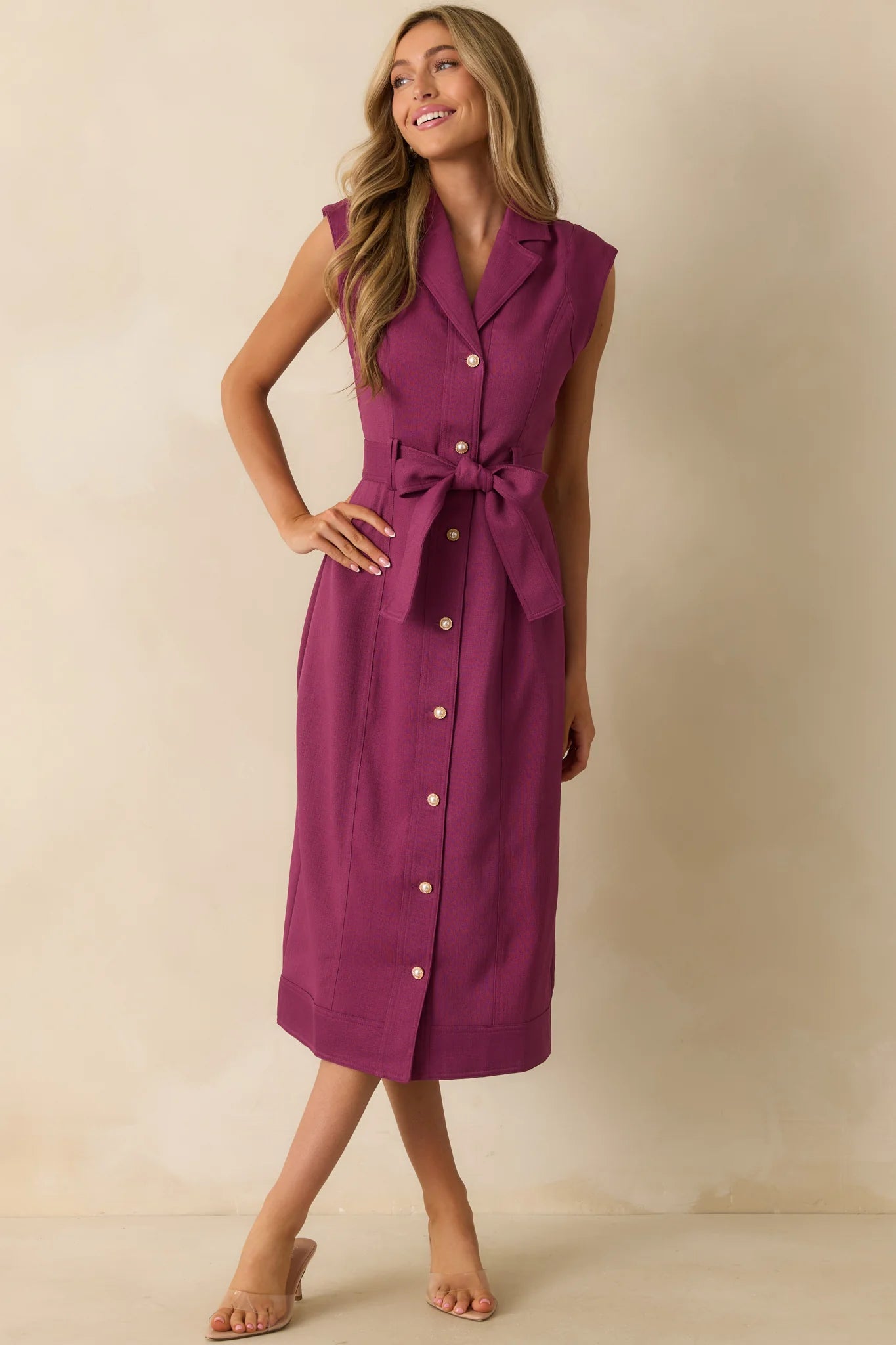 Prosperina Jacqueline Midi Dress