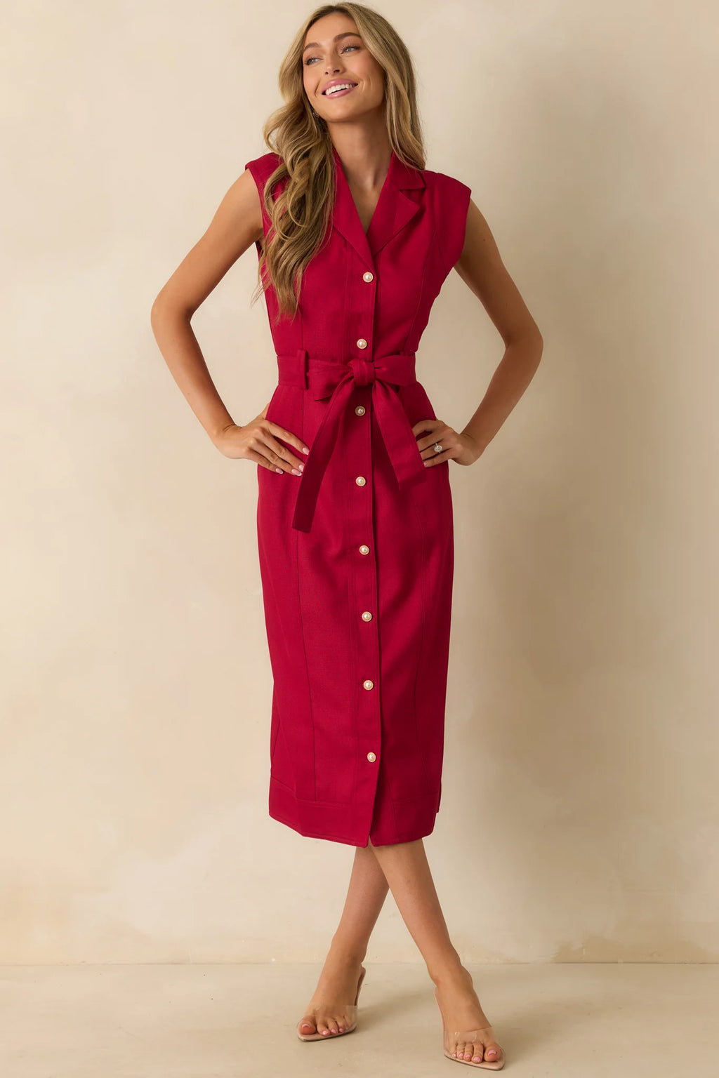 Prosperina Jacqueline Midi Dress