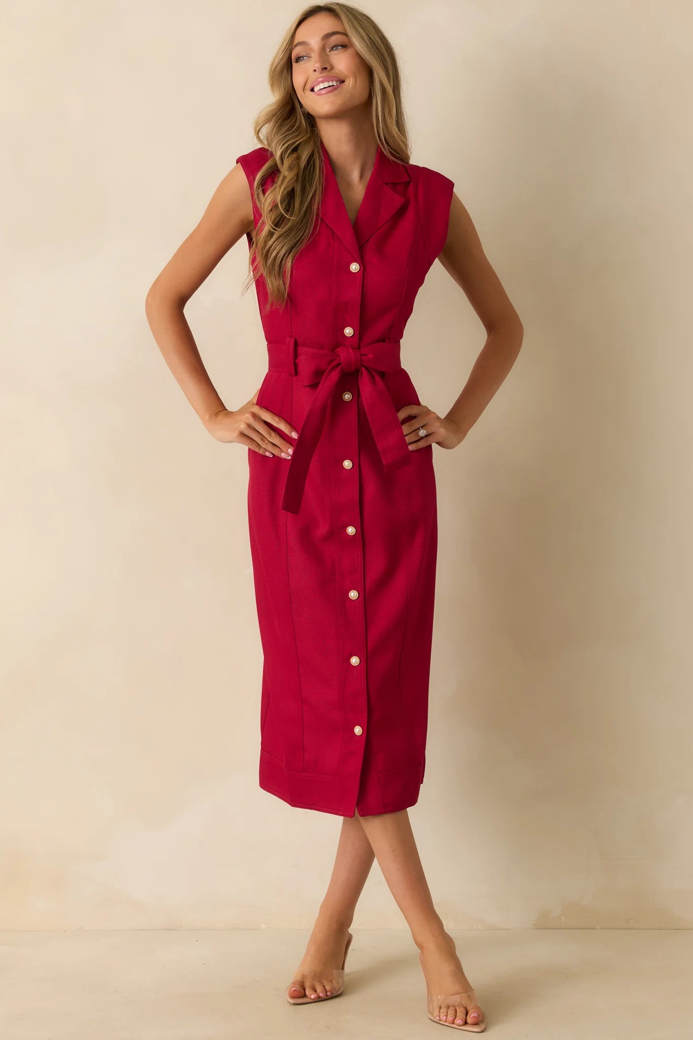 Prosperina Jacqueline Midi Dress