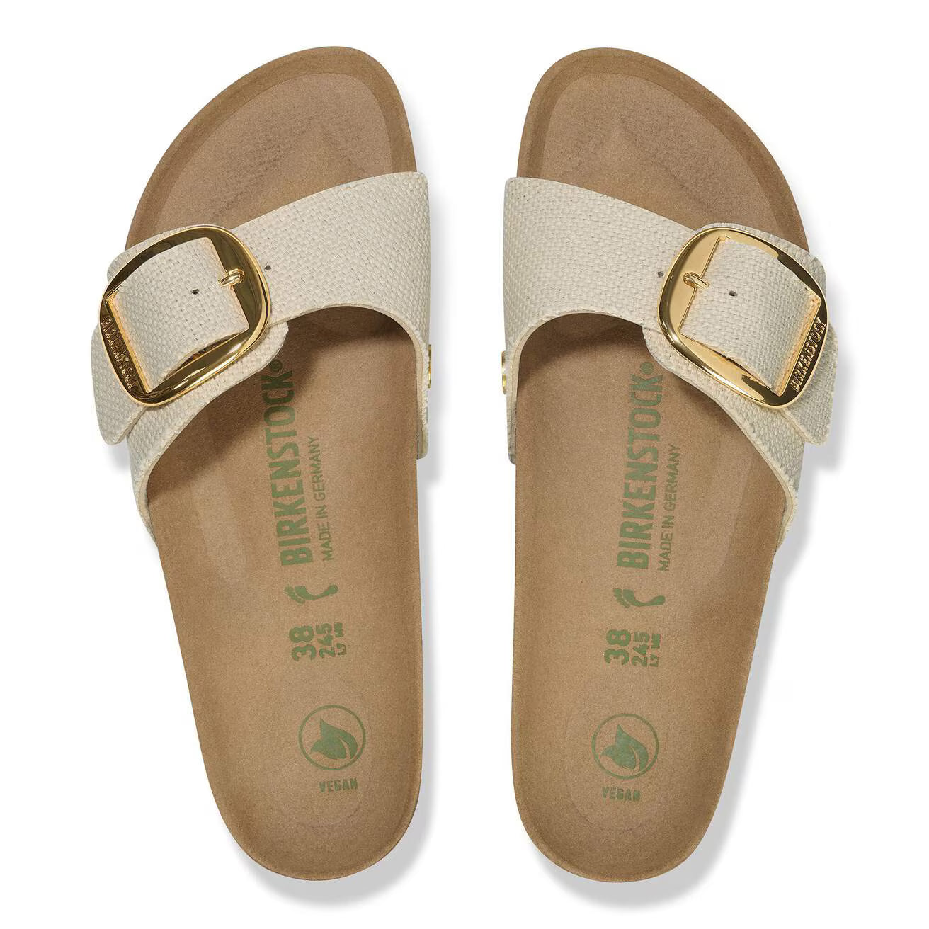 Birkenstock: Madrid Big Buckle Raffia