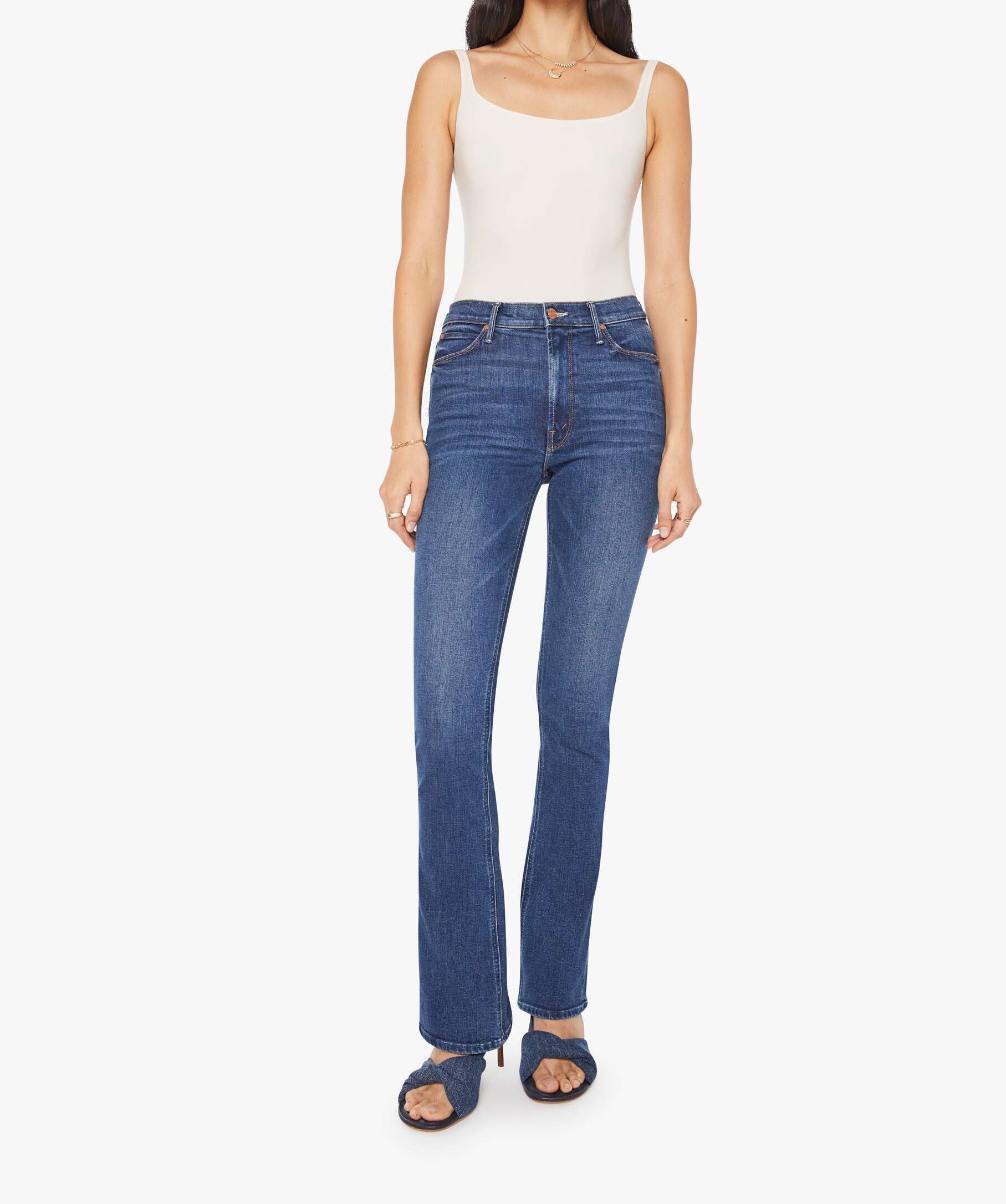 パンツ roughlow fringe denim(light indigo) Lightwash RS Side Slit Jeans – Bullet Boots