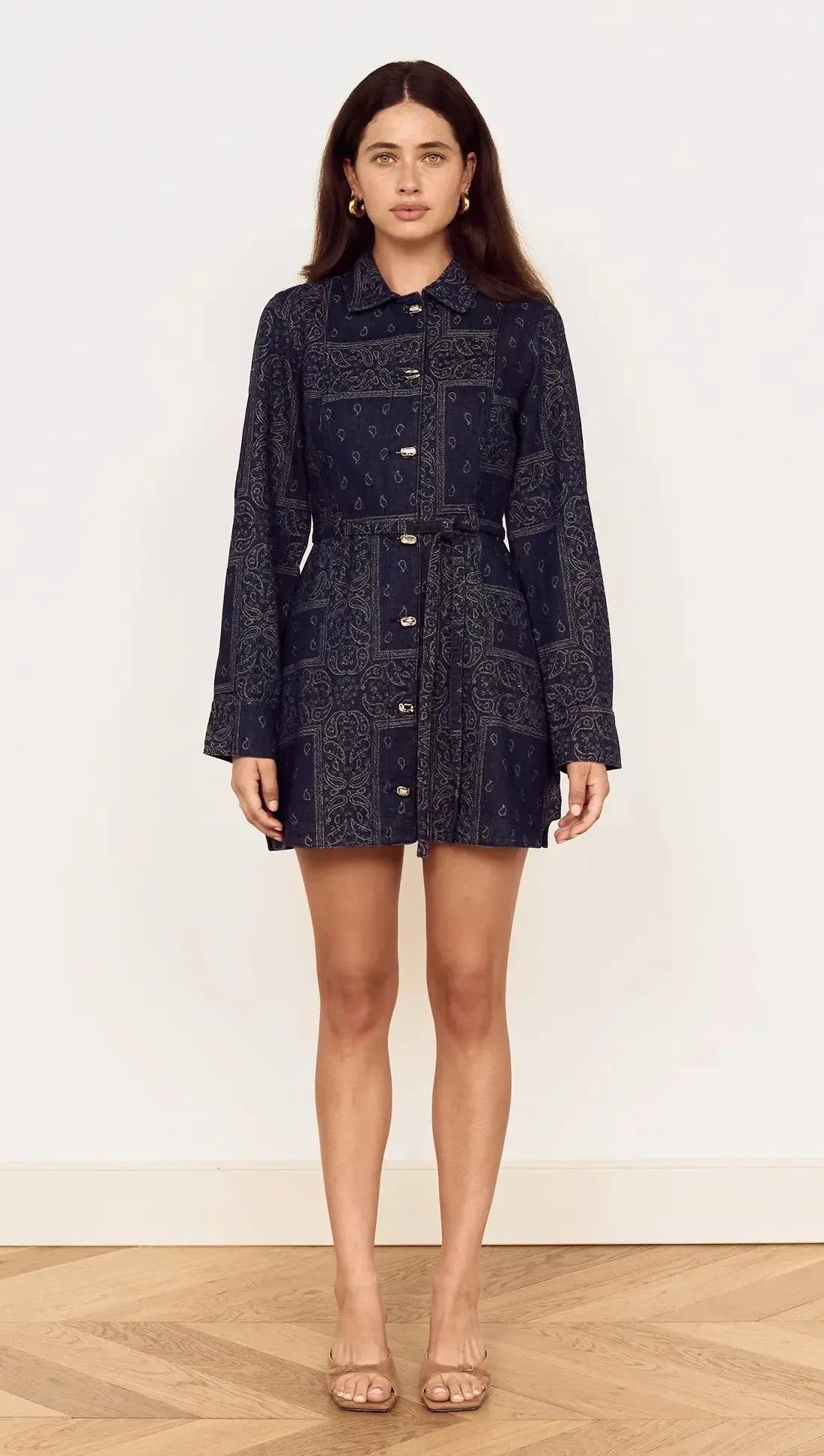 Mink Pink Delphi Denim Dress