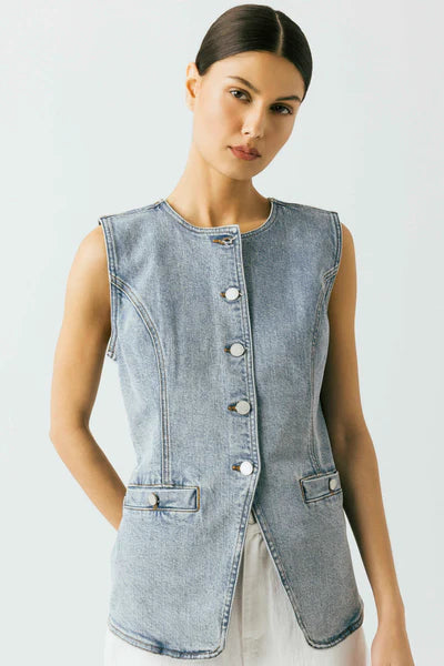 Blank Summer Vibes Vest