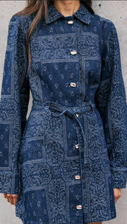 Mink Pink Delphi Denim Dress