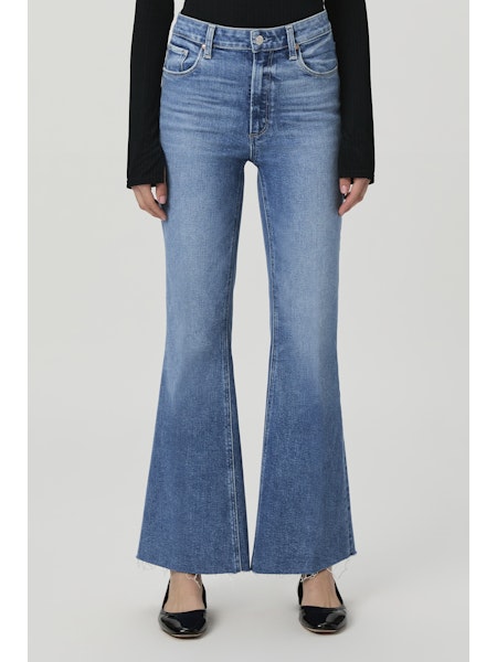 Paige Marlow Skimmer Raw Hem in Buckingham