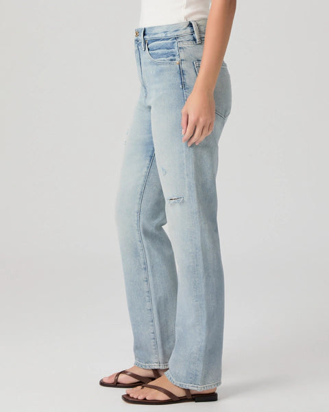 Paige Sawyer Seamed Beltloops in Mic Drop