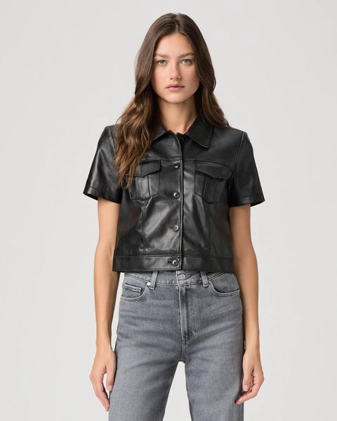 Paige Angelique Top in Black