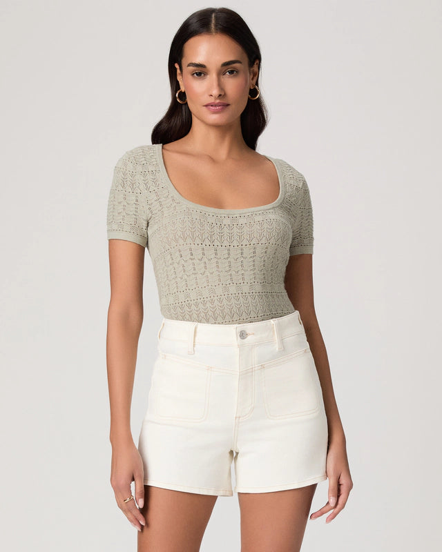 Paige Dani Short Front Yoke Stitch
