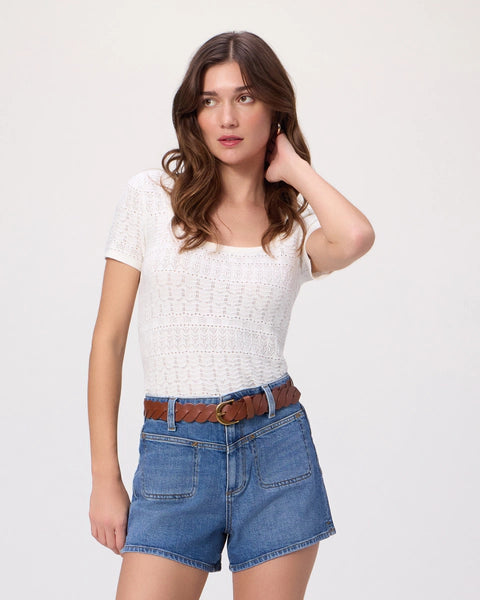 Paige Dani Short Front Yoke Stitch