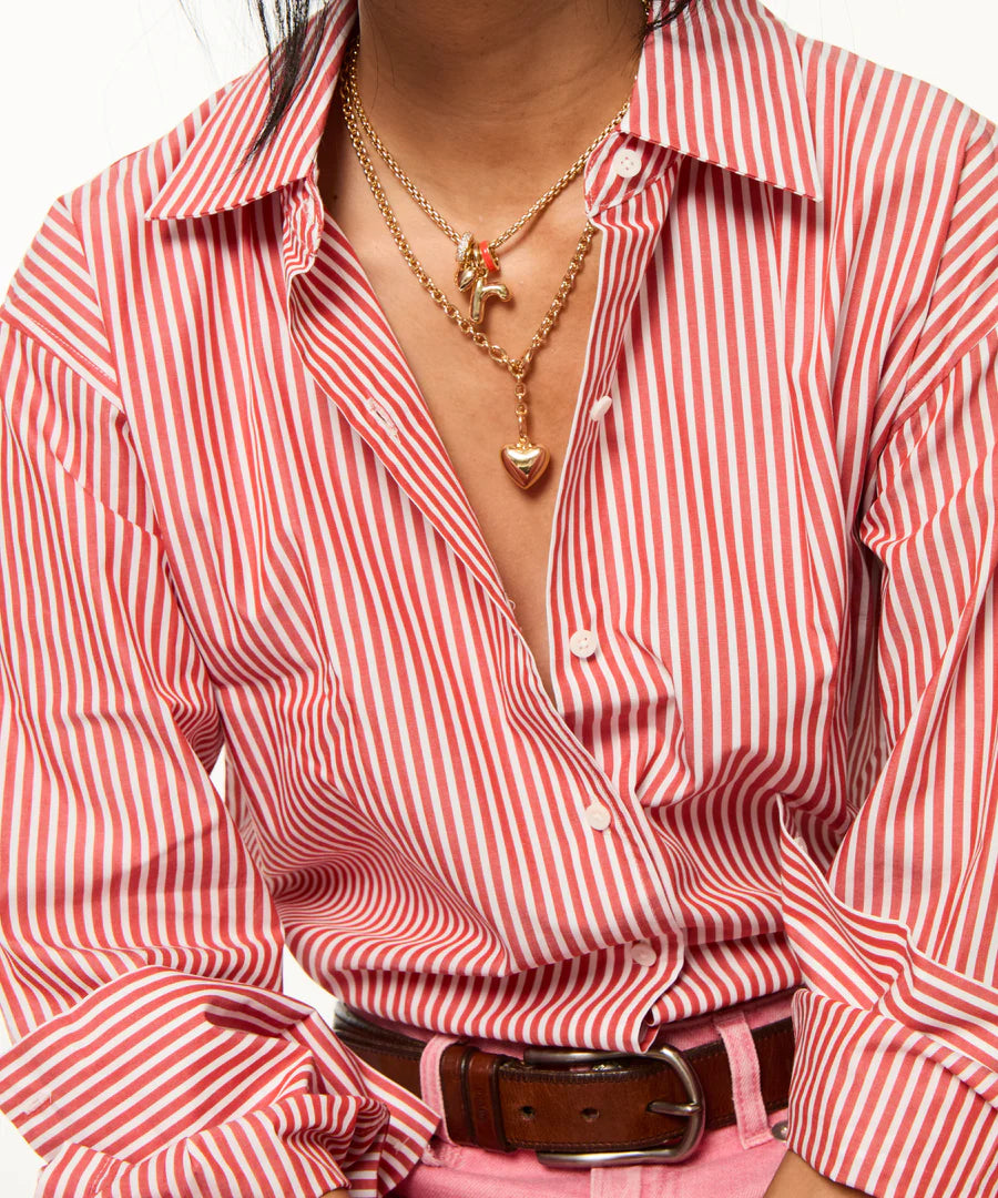Roxanne Assoulin Mini Puffy Heart Short Necklace