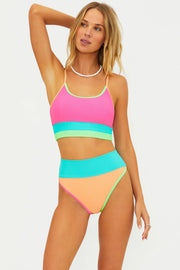 Beach Riot Eva Top Aqua Haze