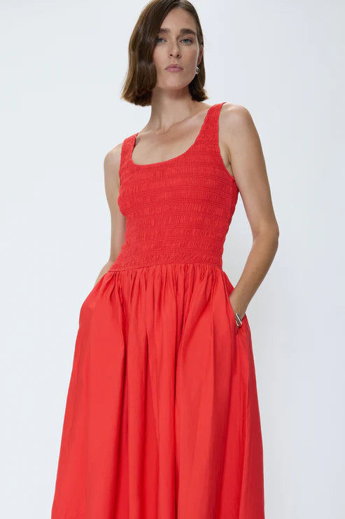 Pistola Alessia Dress Maraschino