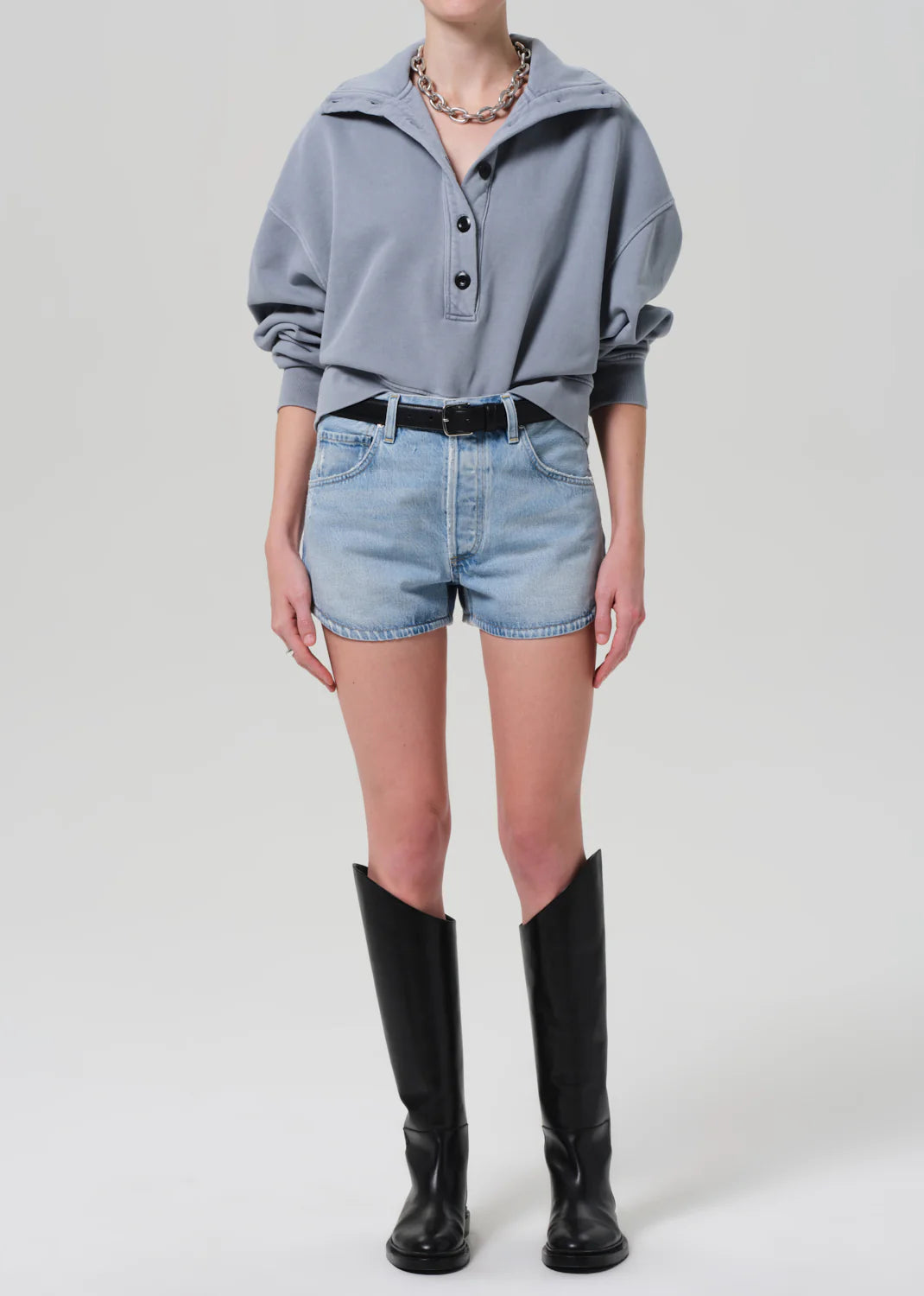 Citizens of Humanity Abita Curved Hem Short