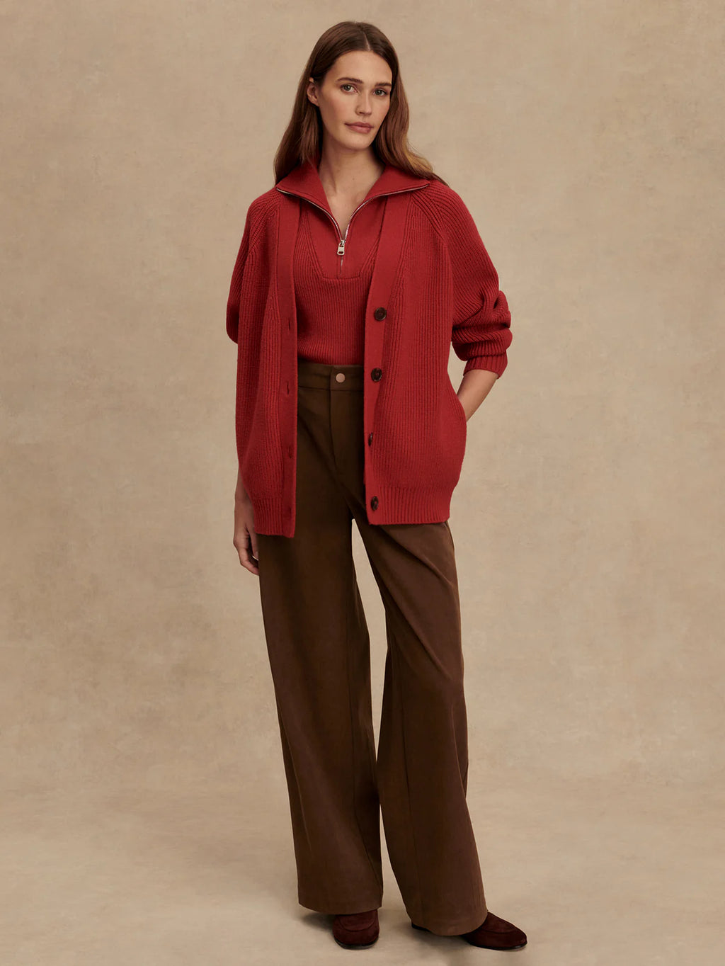 Varley Sitges Button Through
