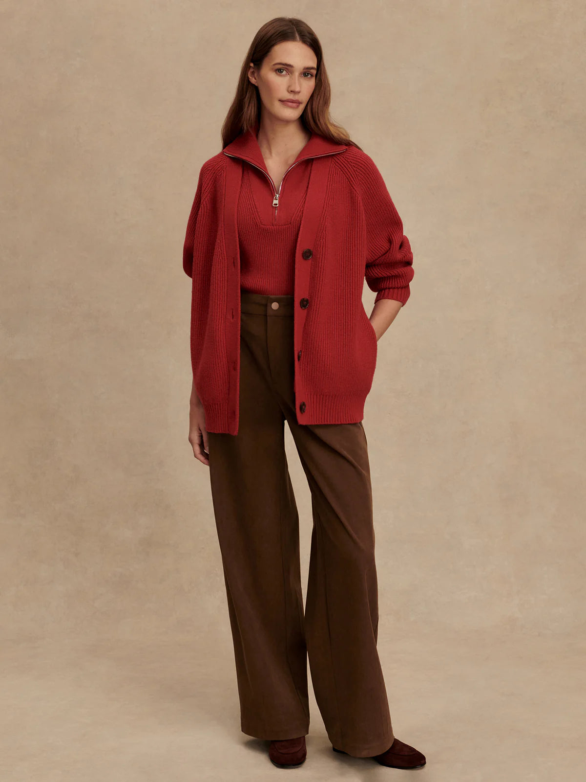Varley Sitges Button Through