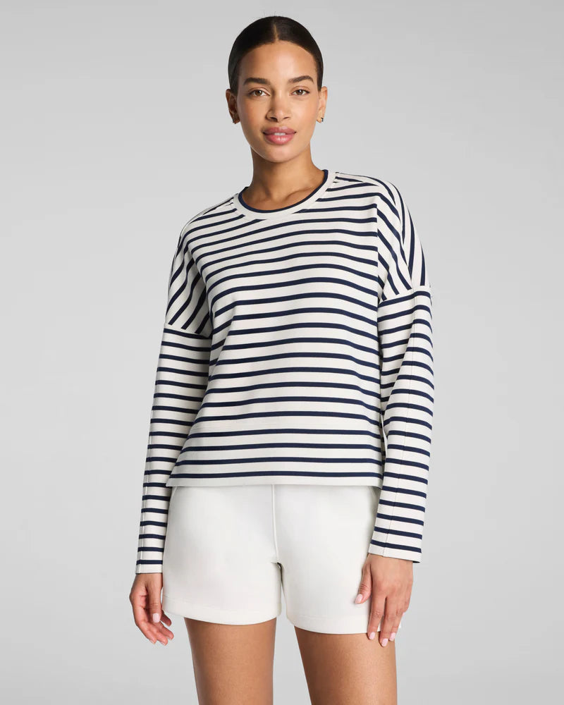Spanx AE Crewneck LS Top