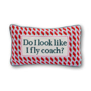 Furbish Needlepoint Pillow Fly Coach