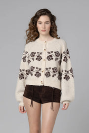 Blank NYC Floral Sweater