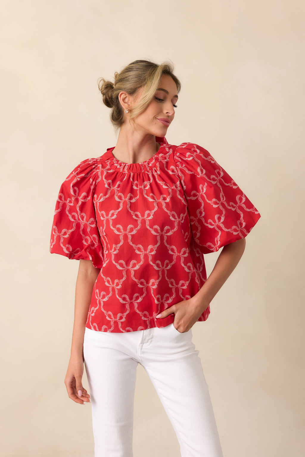 Prosperina  Bow Back Blouse