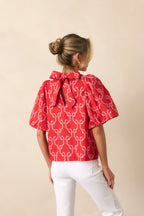 Prosperina  Bow Back Blouse