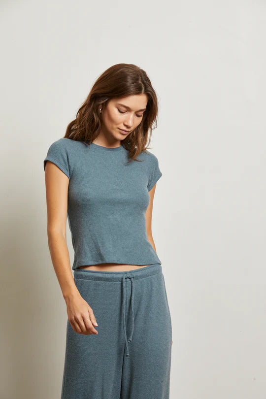 Perfect White Tee Mindy SS Crew Neck Tee