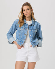 Paige Dani Short in Crisp White