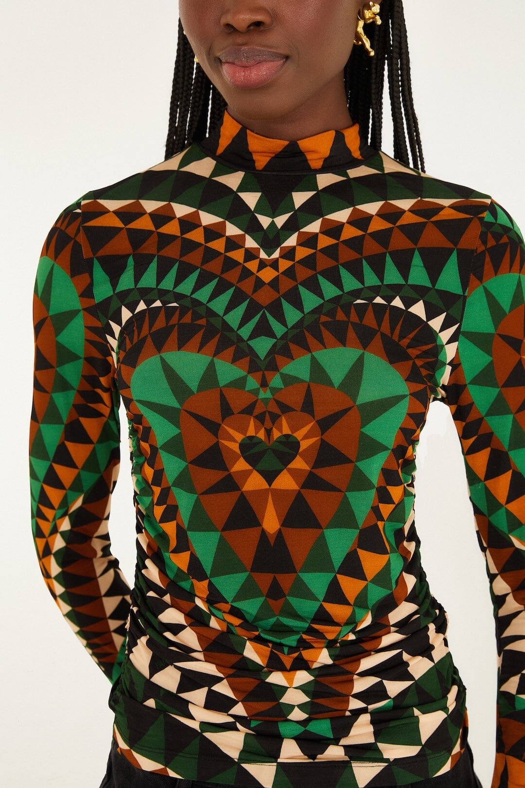 Farm Rio Heart Deco Jersey