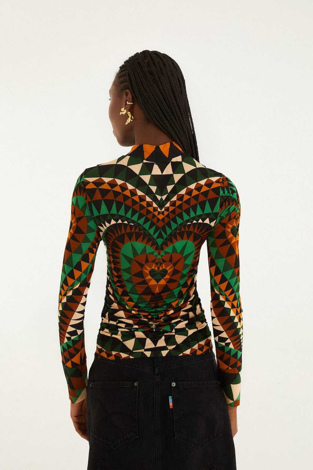 Farm Rio Heart Deco Jersey