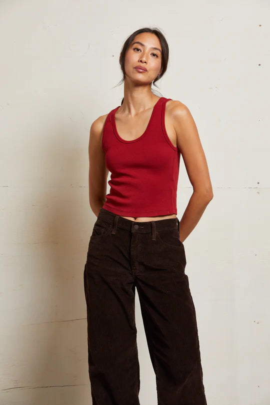 Perfect White Tee Blondie Tank