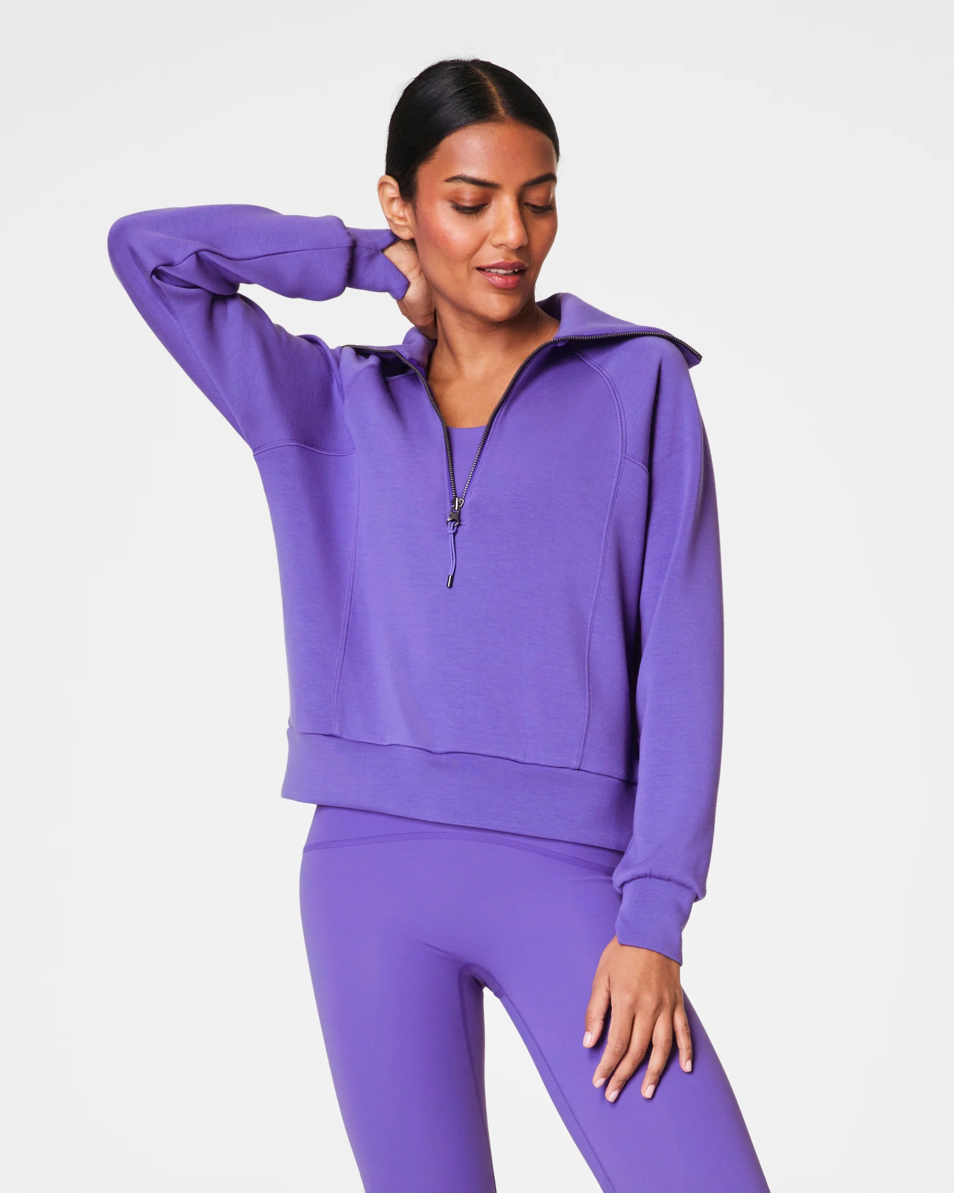Spanx: Air Essentials Half Zip