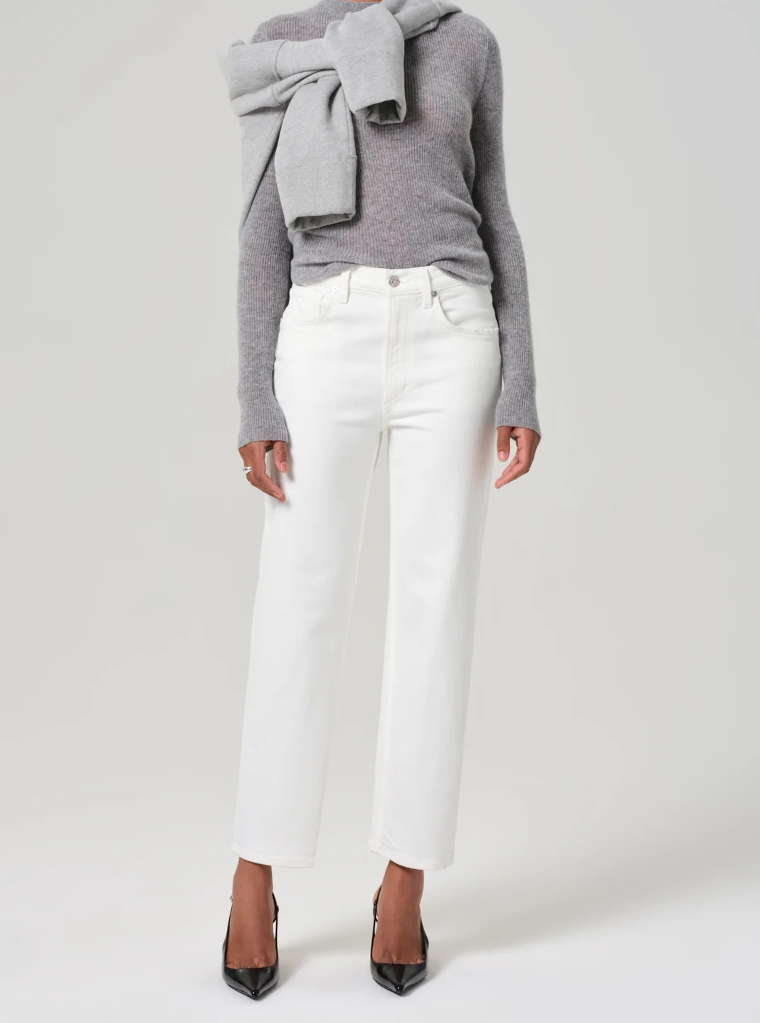 Citizens of Humanity: Palma Straight in Soft White