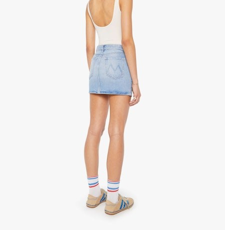Mother The Vagabond Mini skirt in Magic School Bus