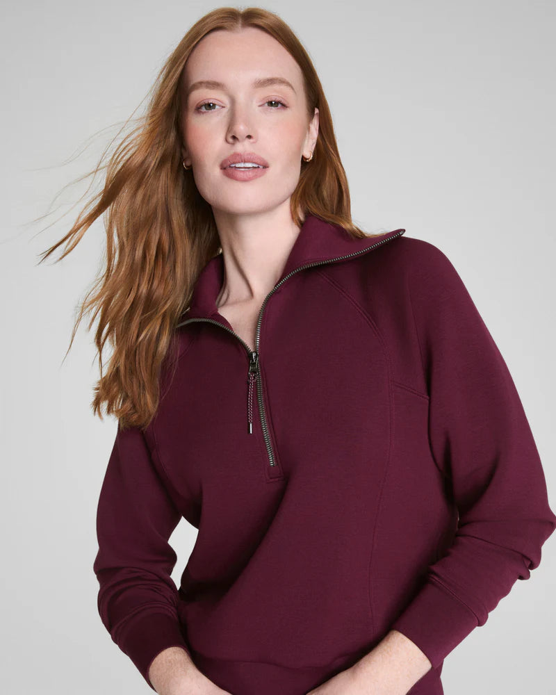 Spanx: Air Essentials Half Zip