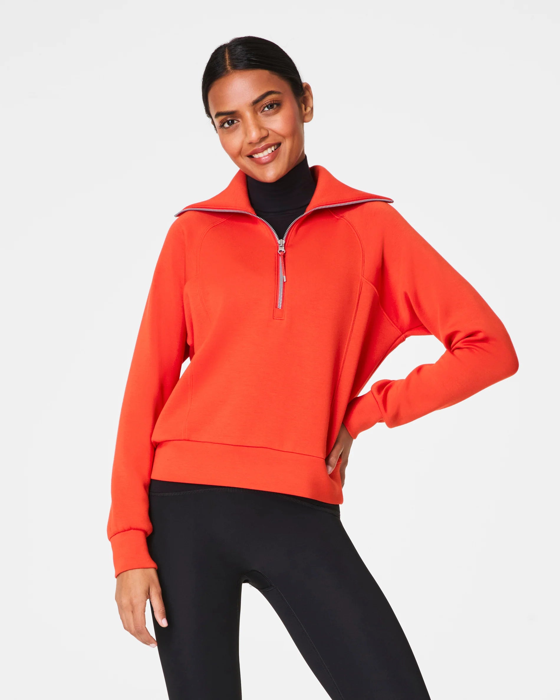 Spanx: Air Essentials Half Zip