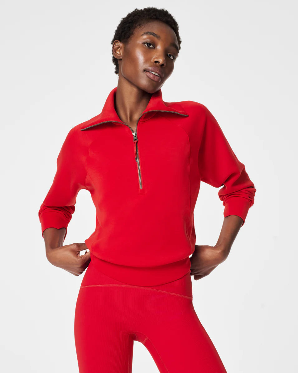 Spanx: Air Essentials Half Zip